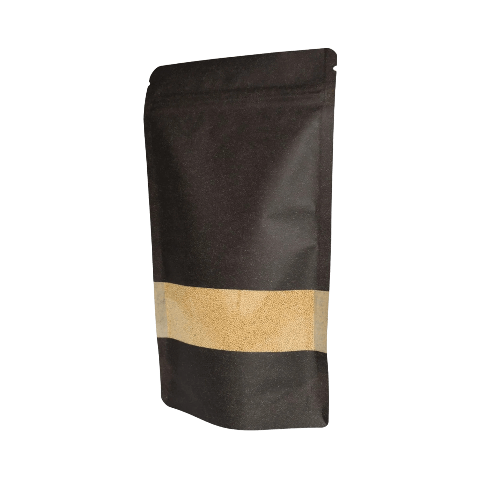 Crne kraft vrećice sa zip zatvaračem 85x50x140mm